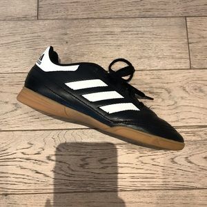 Adidas Black & Brown Goletto VI Indoor Soccer Shoes